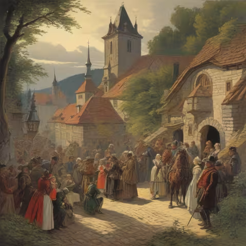 Pověst: Kostel svatého Gabriela v Praze