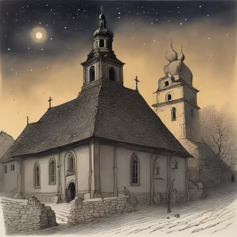 Pověst: kostel svatého Klimenta (Dobřenice)