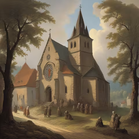 Pověst: kostel svatého Bartoloměje (Bobrůvka)