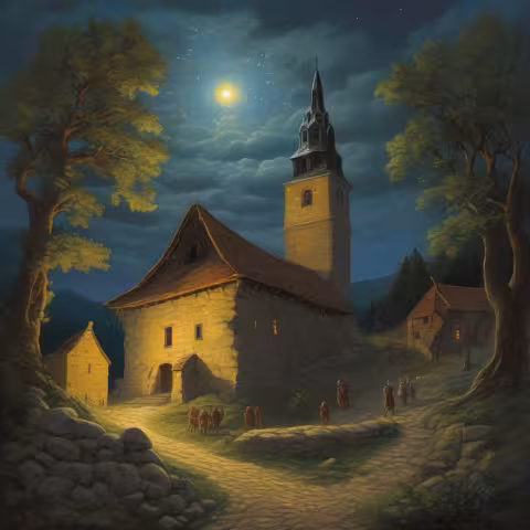 Pověst: Kostel Nejsvětější Trojice (Loukov)