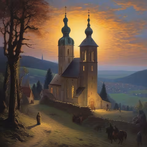 Pověst: evangelický kostel v Libkovicích pod Řípem