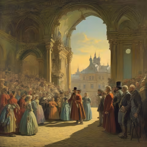 Pověst: Petschkův palác