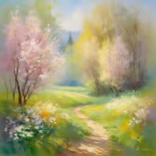 Tyršův sad – spring
