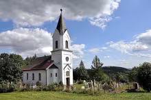 evangelický kostel v Křížlicích