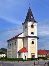 kostel svatého Jeronýma v Křetíně
