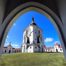 Poutní kostel svatého Jana Nepomuckého na Zelené hoře