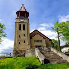 evangelický kostel v Kraslicích