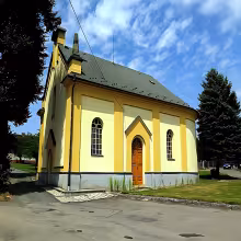 evangelický kostel ve Džbánově