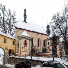 kostel svaté Kateřiny v Jindřichově Hradci