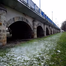 inundační most v Poděbradech