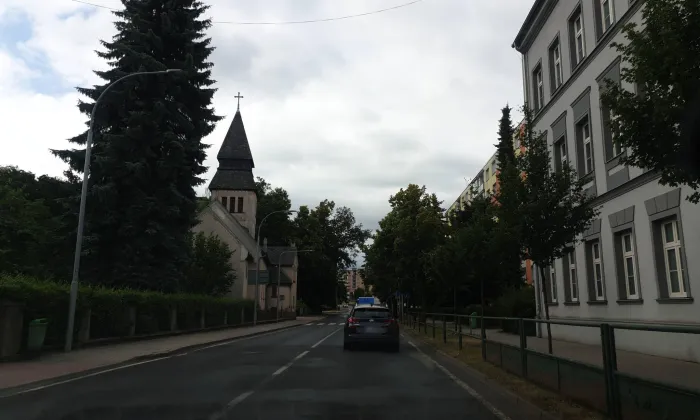 evangelický kostel v Chodově