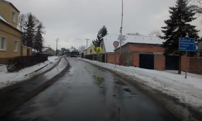 evangelický kostel v Krabčicích