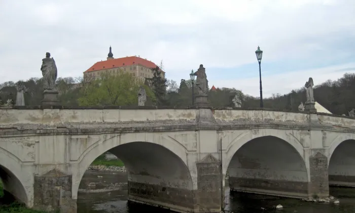 barokní most v Náměšti nad Oslavou