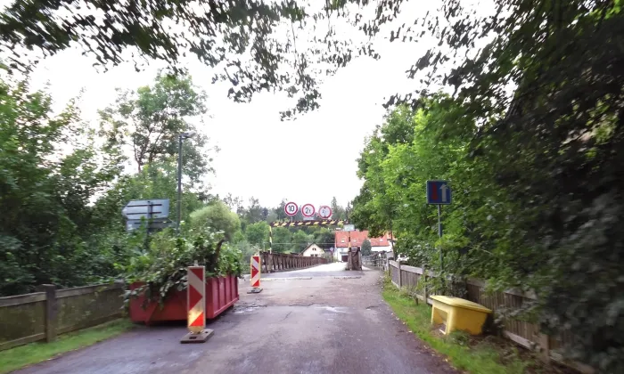 most Lštění - Čtyřkoly
