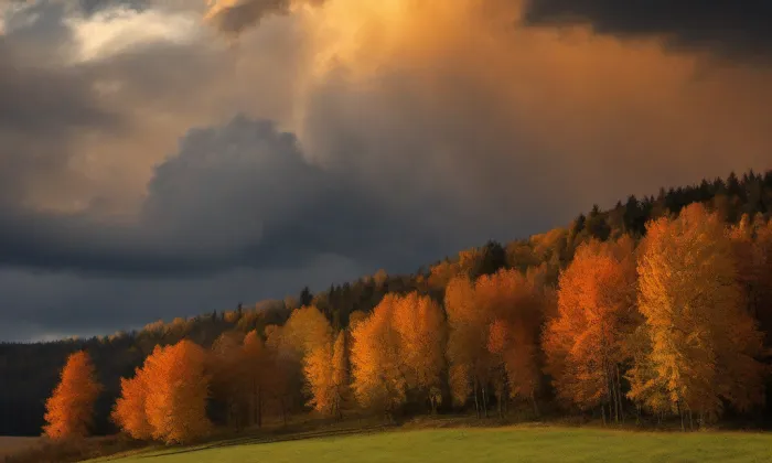 Čapkův most – autumn
