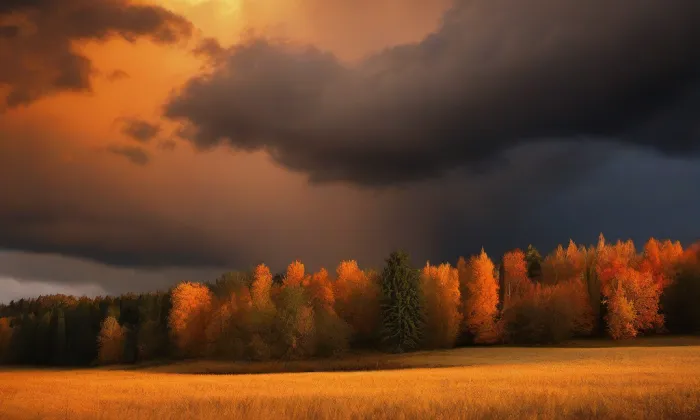 Žatecká brána (Louny) – autumn