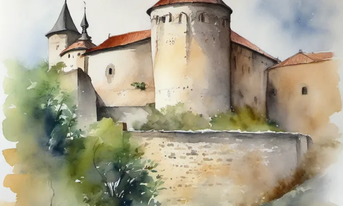 Řečkovický HRáj – akvarel