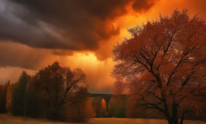 Žebrák – autumn