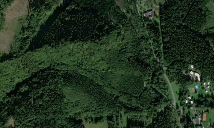 Čeladná – letecký pohled