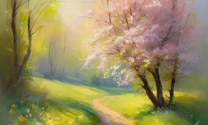 Želivský klášter – spring