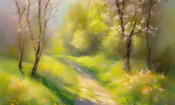 Červená kaplička – spring