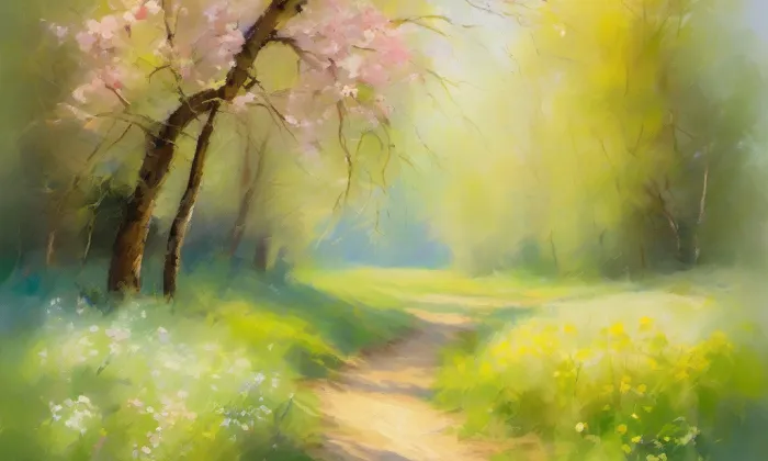 Červenkova kaple – spring
