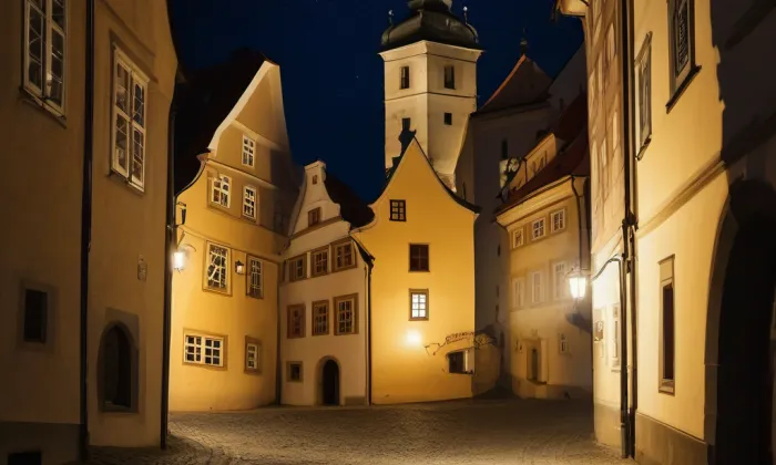 Český Krumlov – noc