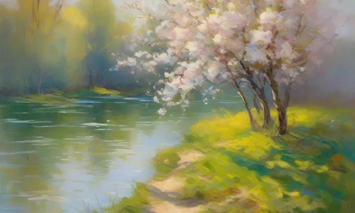 Česká Olešná – spring