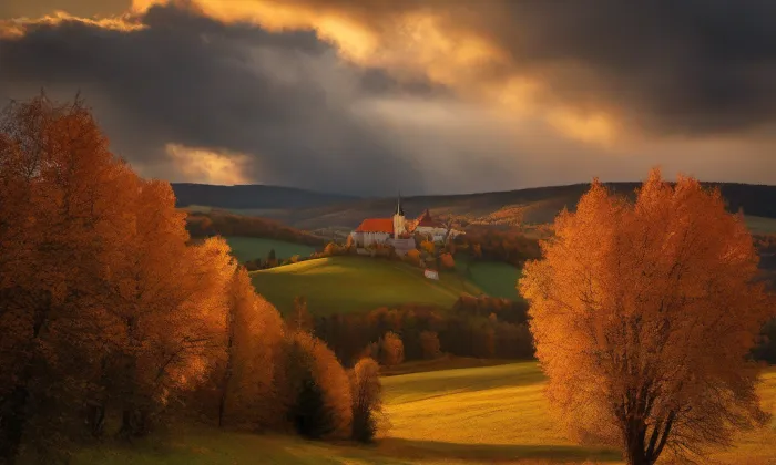 Šibice – autumn