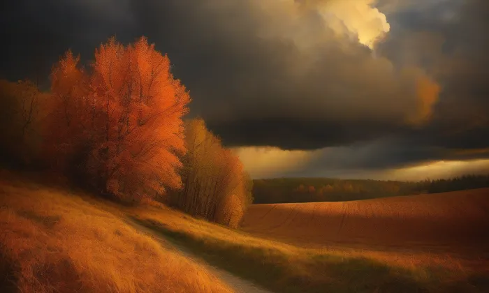 židovský hřbitov v Třebíči – autumn