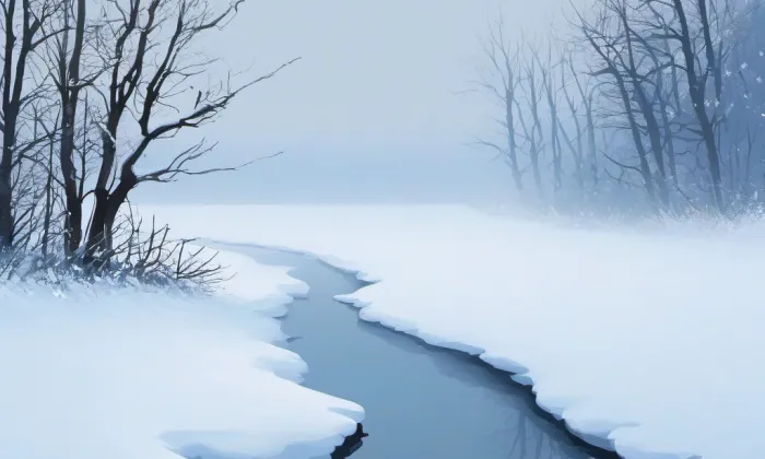 židovský hřbitov v Třebíči – winter