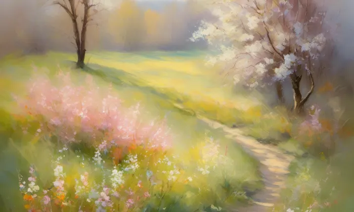 Židovské pece – spring