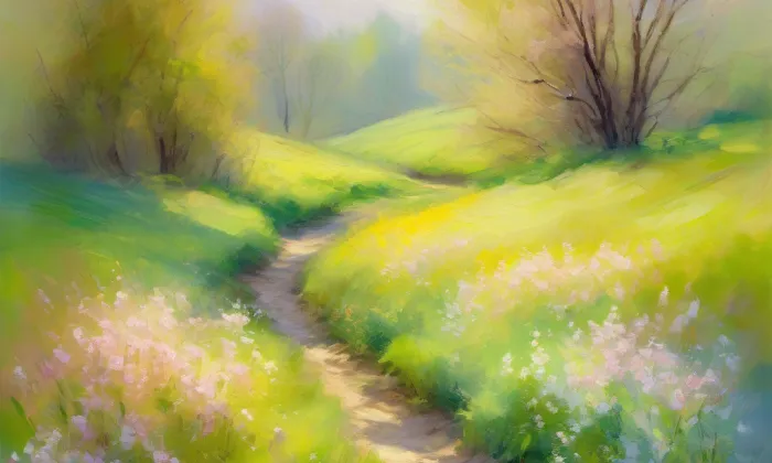Šimkovy sady – spring