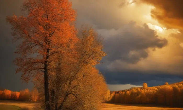 Štěpánčin park – autumn