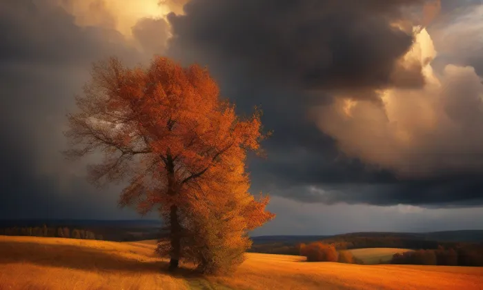 Štěpánský most – autumn