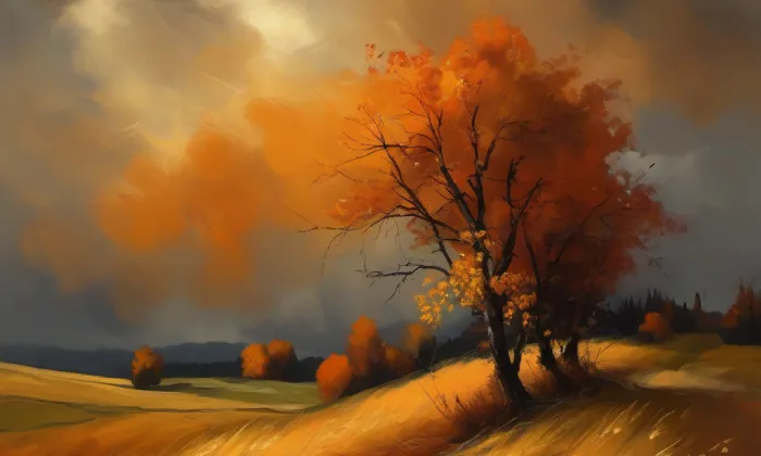 Štětkovice – autumn