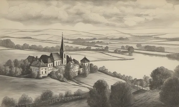 Akademie múzických umění v Praze – aerial