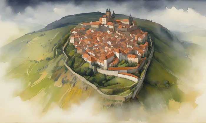 Altamira Kosmonosy – aerial