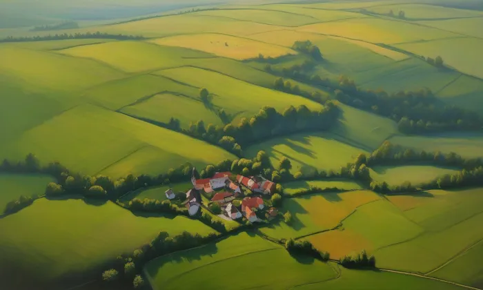 Arboretum ČZU v Kostelci nad Černými lesy – aerial