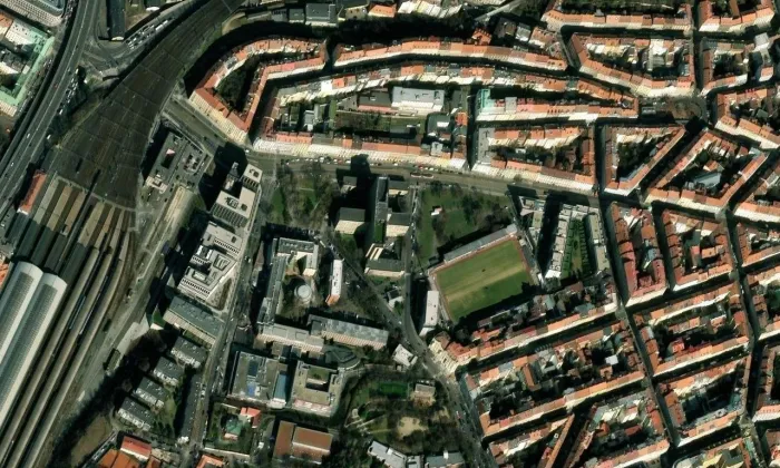 Archiv bezpečnostních složek – letecký pohled