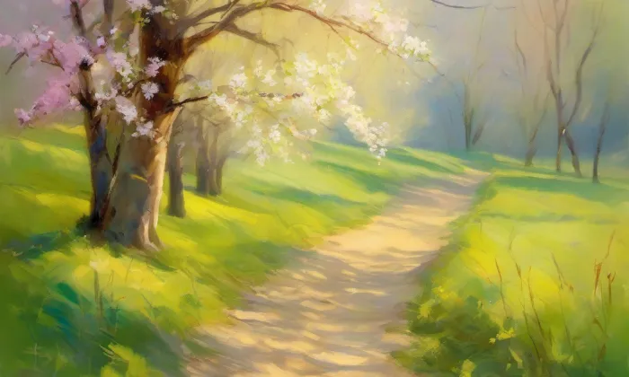 Arcibiskupské zahrady v Kroměříži – spring