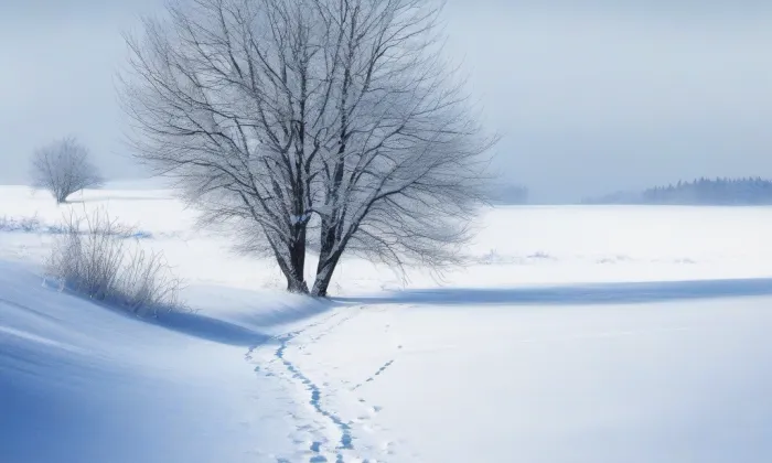 Arcibiskupské zahrady v Kroměříži – winter