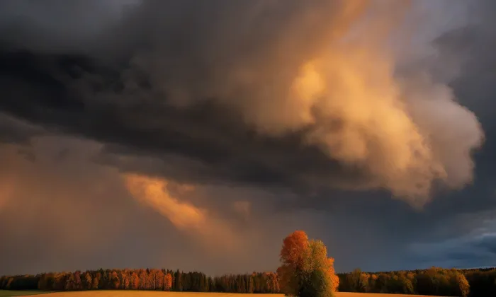 Astronomická věž Klementina – autumn