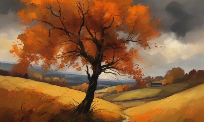 Býčí skála – autumn