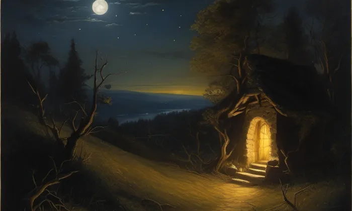 Bílá věž – noc