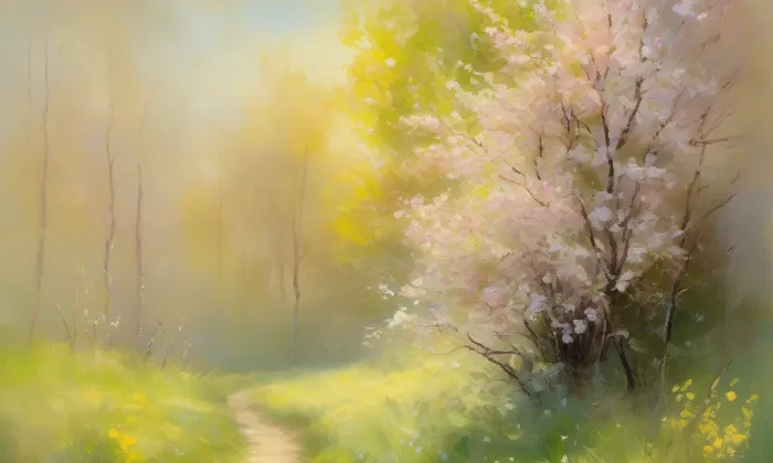 Bývalá tvrz v Malíkovicích – spring