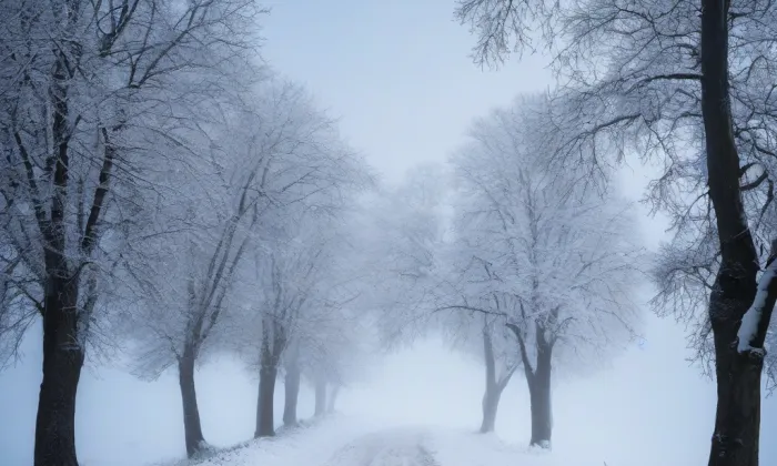 barokní kamenný mostek ve Zlivi – winter