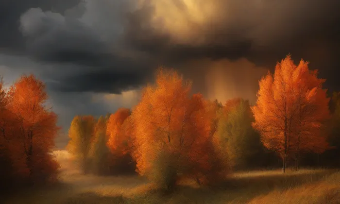 bazilika svaté Markéty – autumn