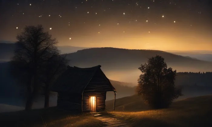 Bednářova vila – noc