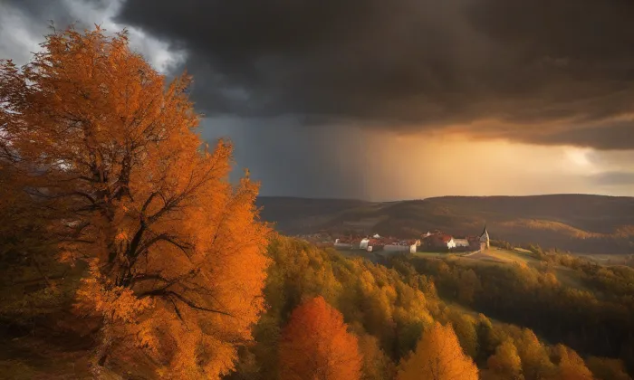 Benešov u Prahy – autumn